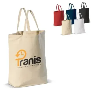 Carrier bag canvas 250g/m² 41x12x43cm - LT91487 (gadzety reklamowe)